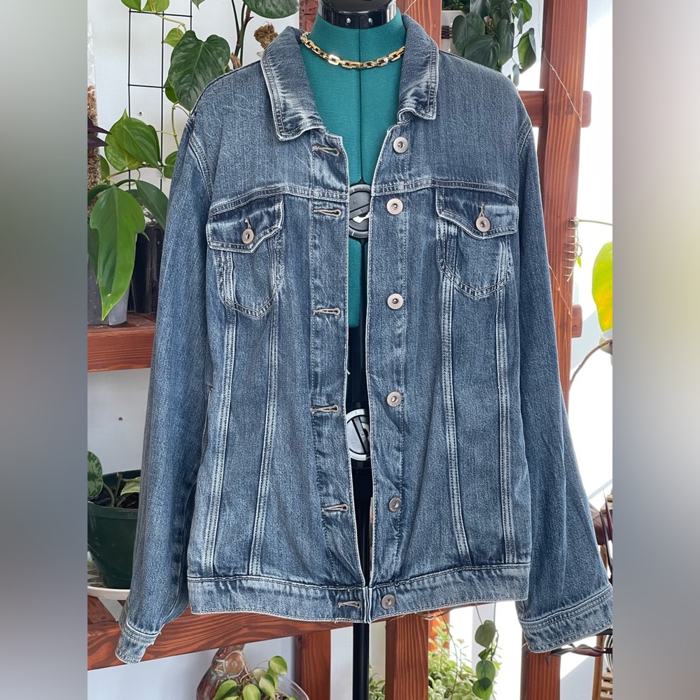 Torrid Oversized Denim Jacket - image 1